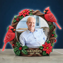 Load image into Gallery viewer, "Cherish Your Memories with Light" - Custom Acrylic Light Box for Grandparents - Personalized Gifts for Loved Ones Light Box PopCulturePrints
