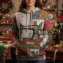 Load image into Gallery viewer, &quot;Oops, I Bought More Fabric&quot; - Personalized 3D Hoodie for Sewing Lovers AOP Products PopCulturePrints
