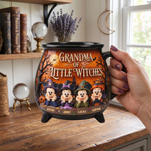 Load image into Gallery viewer, Magic in Every Sip: Personalized Little Witches Cauldron Mug - Perfect Gift for Halloween Enthusiasts
