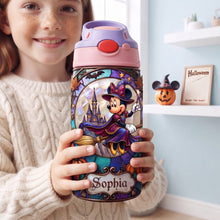 Load image into Gallery viewer, "Magic and Wonder Await!" - Special 12oz Colorful Kid Tumbler, Personalized Gift for Kids Tumbler Cup PopCulturePrints
