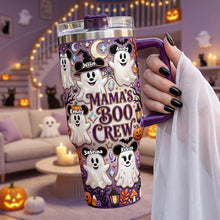 Load image into Gallery viewer, Mama's Boo Crew Ghost 40oz Tumbler - Personalized Gift for Moms and Grandmas
