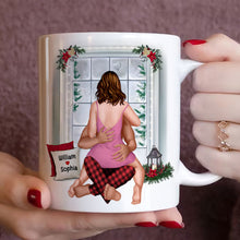 Load image into Gallery viewer, Personalized Naughty Christmas Mug for Couples
