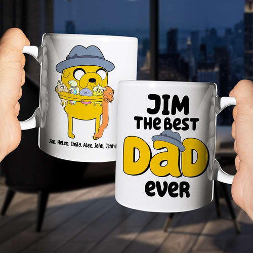 Customizable 'Best Dad Ever' Mug for Father's Day Coffee Mug PopCulturePrints