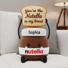 Load image into Gallery viewer, You're the Nutella to My Bread - Personalized Sweet Choco Love Couple Pillow Pillow PopCulturePrints

