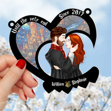 Load image into Gallery viewer, Personalized Harry Potter-Themed Heart-Shaped Hanging Ornament for Couples
