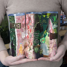 Load image into Gallery viewer, Wicked Inspired Tumbler - 20oz Skinny for Movie Lovers Tumbler Cup PopCulturePrints
