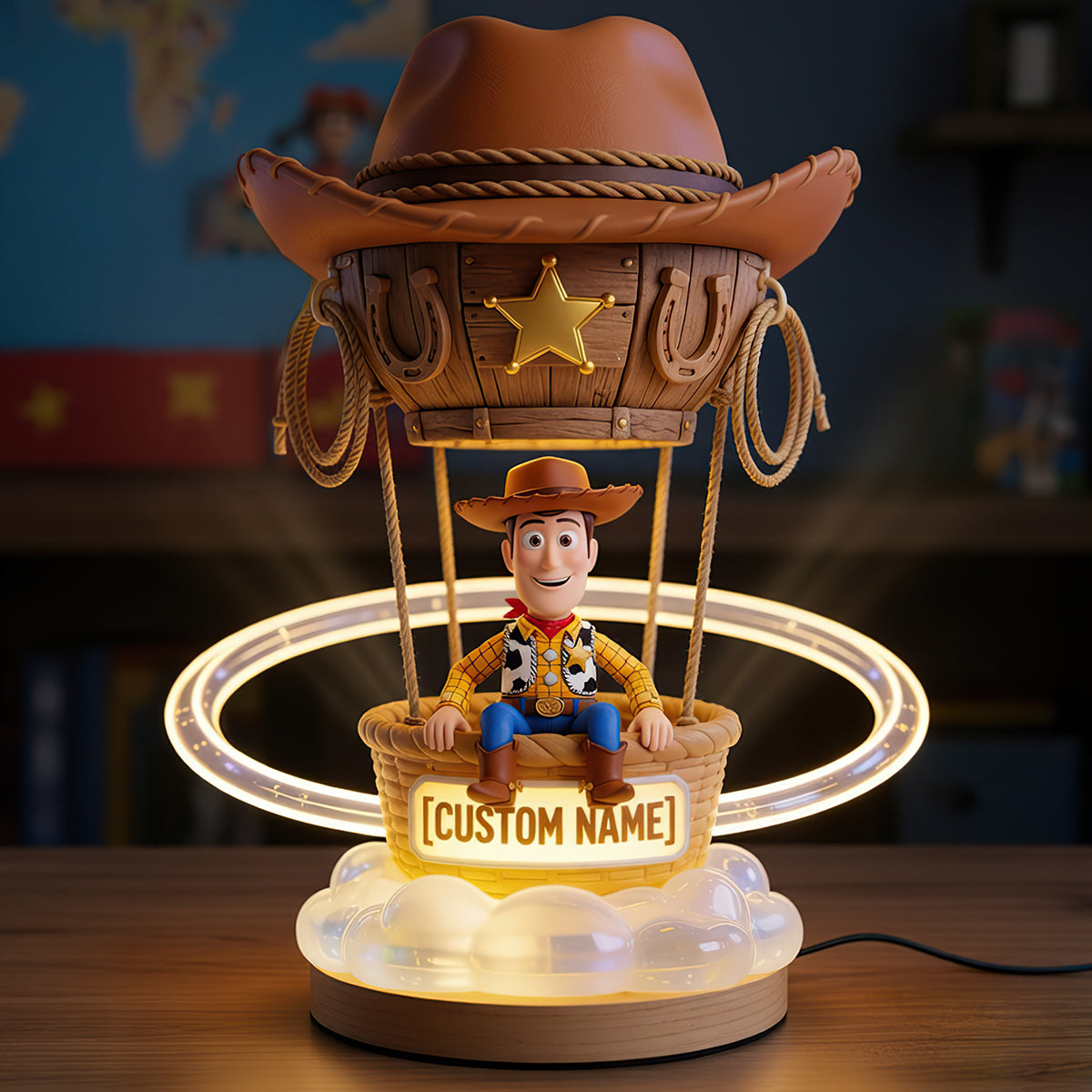 Adventure Awaits: Personalized Buzz Lightyear Light Box - Perfect Gift for Any Occasion