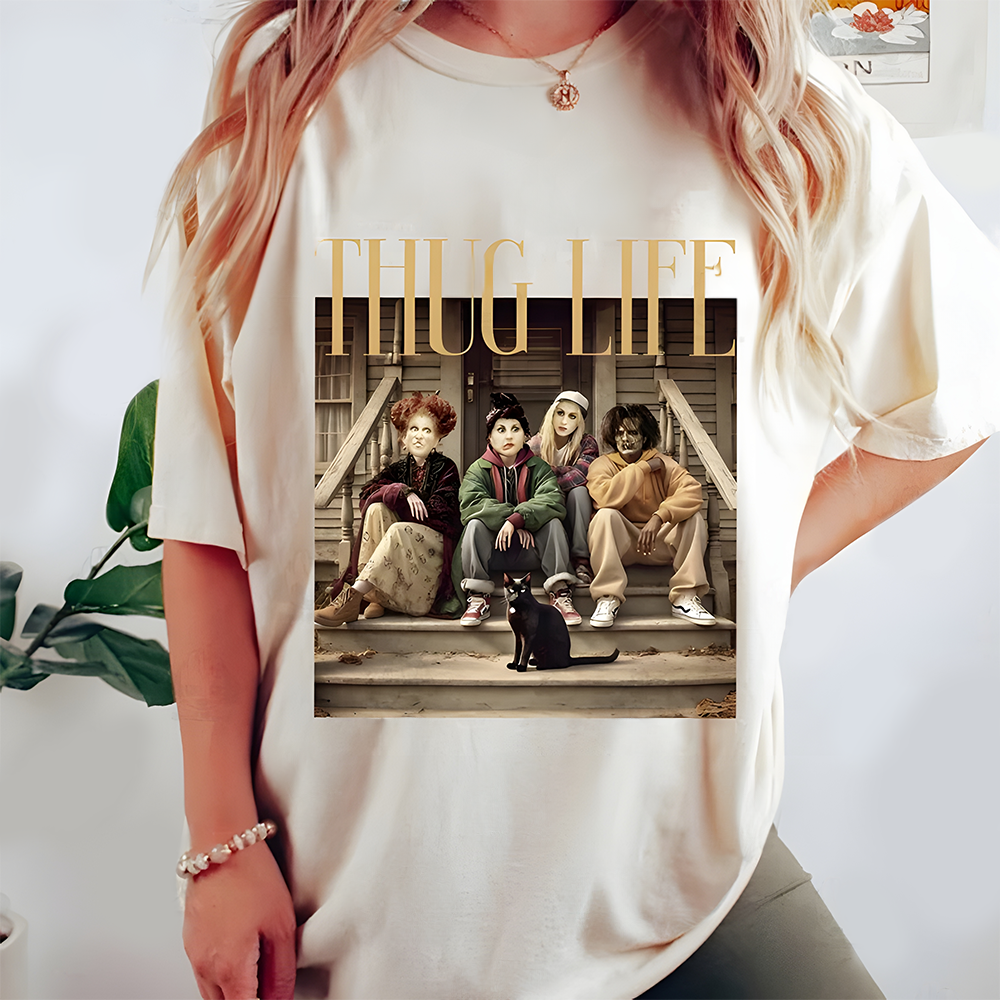 Retro Thug Life Pop Culture T-Shirt for Fans