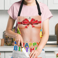 Load image into Gallery viewer, Personalized Naughty Military Style Apron for Women Aprons PopCulturePrints
