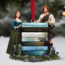 Load image into Gallery viewer, Travel Through Time Keepsake - Personalized Outlander Ornament for Fans Ornament PopCulturePrints
