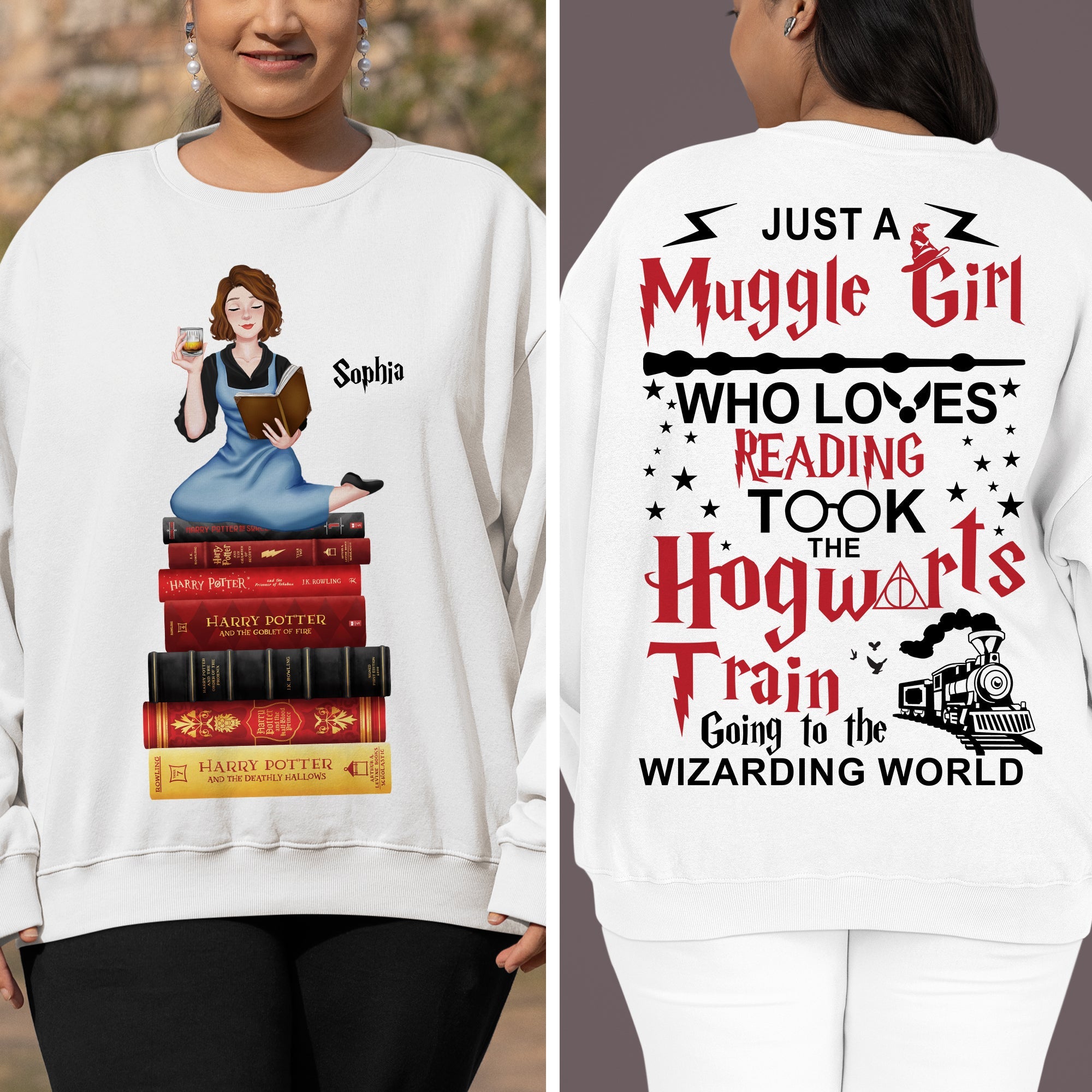 Personalized Harry Potter Lover Shirt for Book Enthusiasts