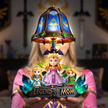 Load image into Gallery viewer, "Create Your Own Fantasy Adventure!" - Personalized Mom and Kids Acrylic Light Box - Perfect Gift for Moms, Grandmas, and Kids Light Box PopCulturePrints
