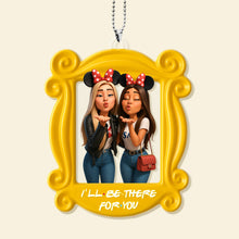 Load image into Gallery viewer, Custom Photo Bestie Ornament - A Unique Keepsake for Cherished Friends Ornament PopCulturePrints
