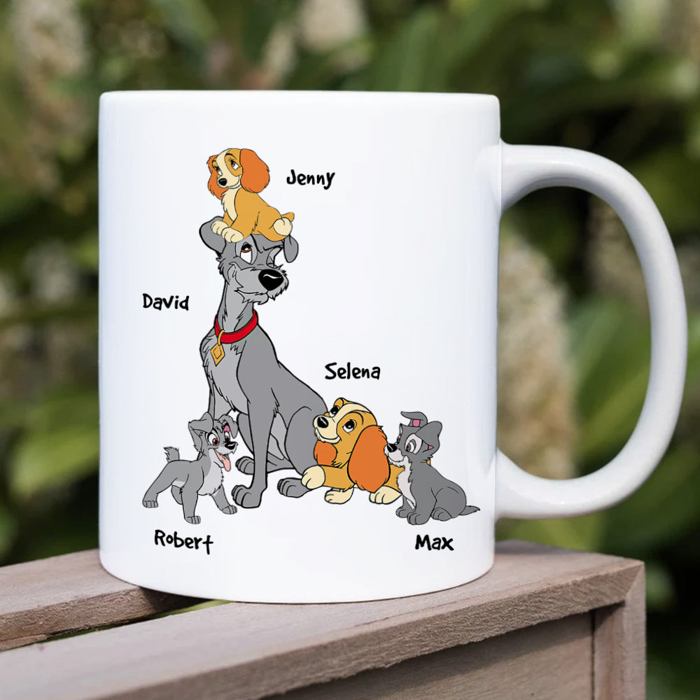 Best Dog Dad Ever Personalized Mug - Father's Day Gift Coffee Mug PopCulturePrints
