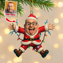 Load image into Gallery viewer, Bring Joy This Christmas - Custom Funny Ornament for Loved Ones Ornament PopCulturePrints
