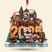 Load image into Gallery viewer, Family 2025 Ornament - Personalized Christmas Ornament for Loving Families Ornament PopCulturePrints
