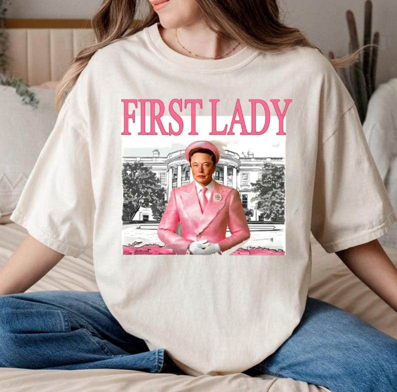 Funny Christmas Sweatshirt - First Lady Parody Design