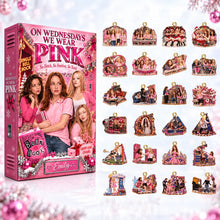 Load image into Gallery viewer, “So Fetch, So Festive, So Toxic” - On Wednesday We Wear Pink Advent Calendar - Personalized Christmas Gift
