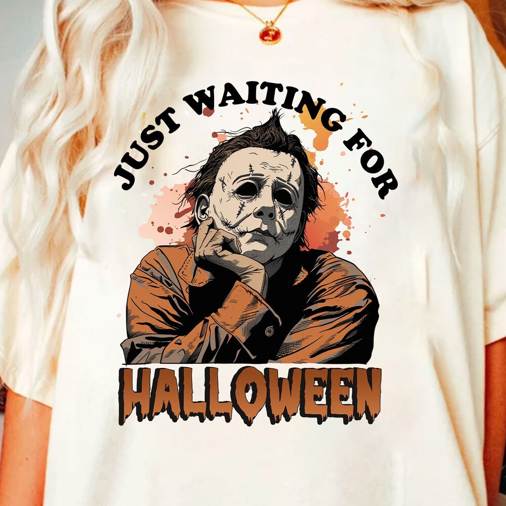 Waiting for Halloween Like T-Shirt