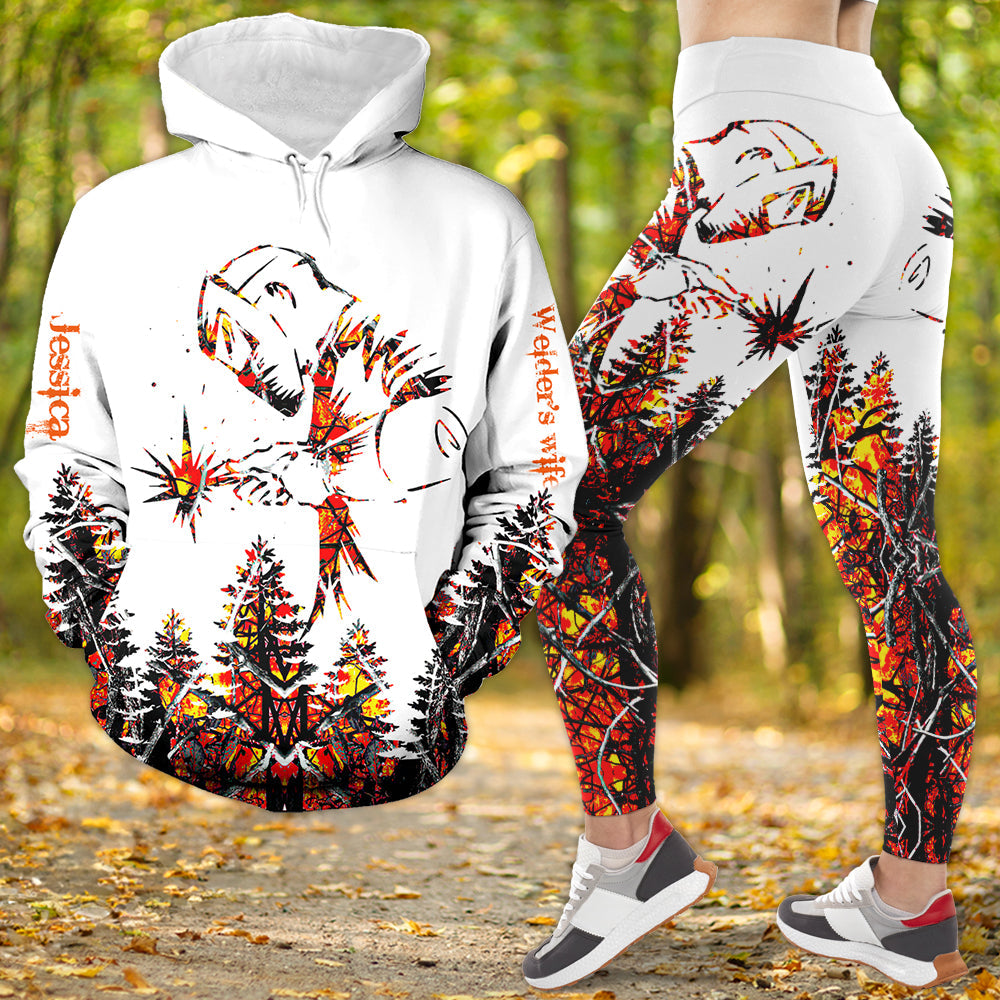 Custom Welder's Wife Hoodie & Leggings Set