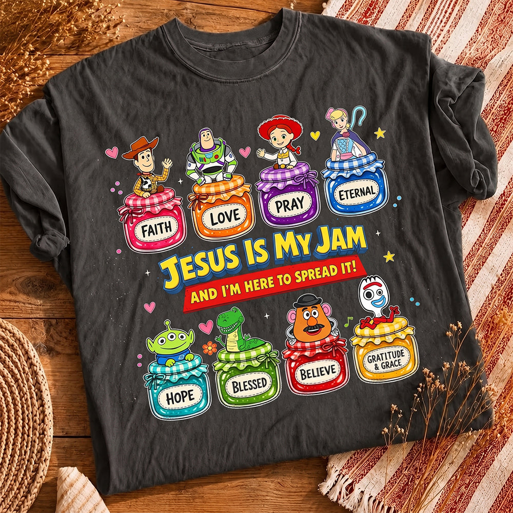 Spread the Joy with Sweet Faith Jam Jars Shirt - Personalized Gift for Christians