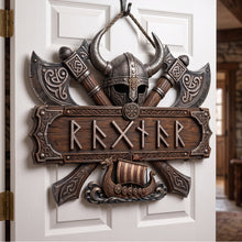 Load image into Gallery viewer, Viking Style Acrylic Sign - Personalized Gifts For Warriors 04NATN100726 Acrylic Sign PopCulturePrints

