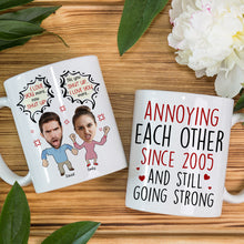 Load image into Gallery viewer, Personalized Annoying Each Other Coffee Mug for Couples Coffee Mug PopCulturePrints
