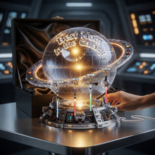 Load image into Gallery viewer, “Best Mom in the Galaxy” - Customizable Energy Blade Acrylic Light Box - Thoughtful Gift for Moms, Grandmas, and More Light Box PopCulturePrints
