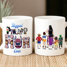 Load image into Gallery viewer, Biggest Pirate Mom Personalized Coffee Mug - Perfect Mother&#39;s Day Gift Coffee Mug PopCulturePrints
