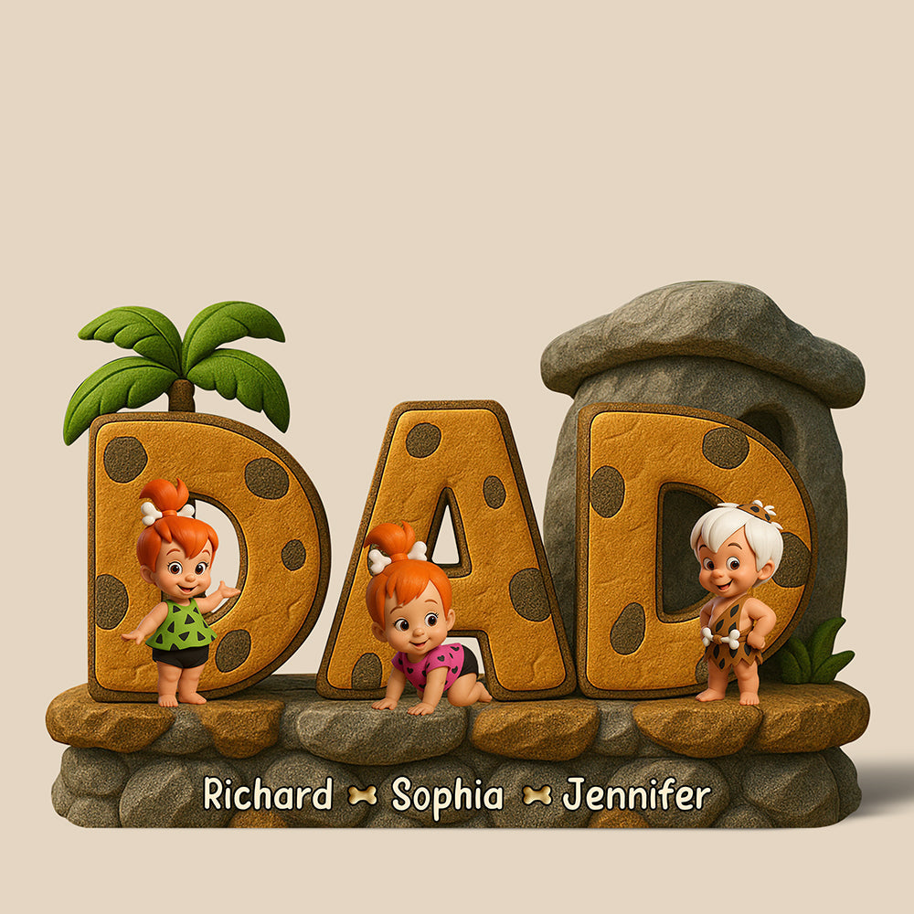 “A Father is a Son’s First Hero” - Custom Acrylic Plaque, Gift for Dad and Grandpa Shaped Plaques PopCulturePrints