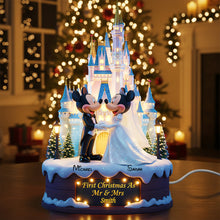 Load image into Gallery viewer, “Cherish Your First Christmas Together” - Personalized Light Box Gift for Couples Light Box PopCulturePrints
