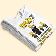 Load image into Gallery viewer, Funny Dad Shirt - Personalized Family Wizard Design
