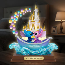 Load image into Gallery viewer, You &amp; Me, We Got This - Romantic Castle Light Box Personalized Gift for Couples Light Box PopCulturePrints
