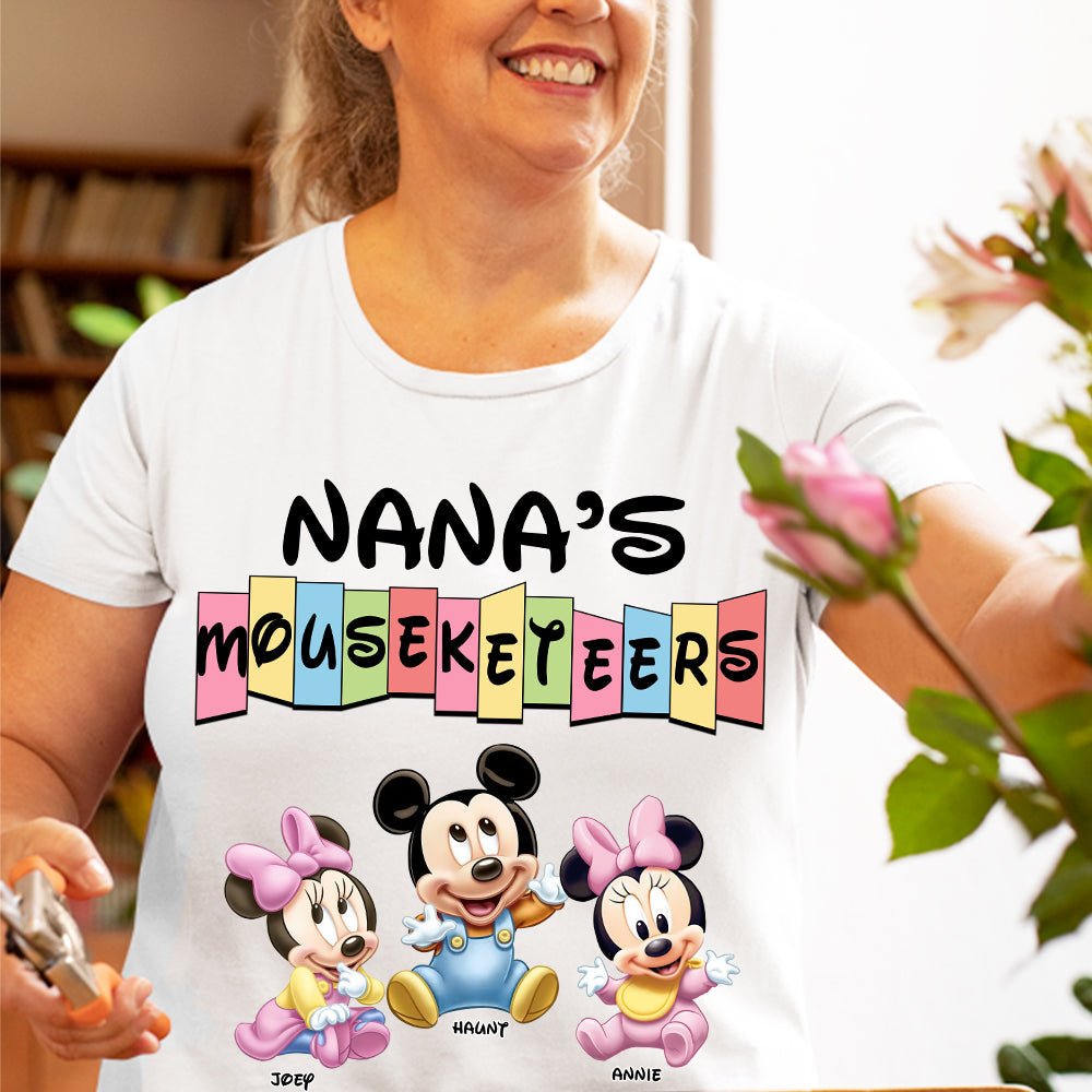 “Make Every Day Special!” Personalized Gift for Grandma Shirt - Adorable Mouse Characters Shirts PopCulturePrints