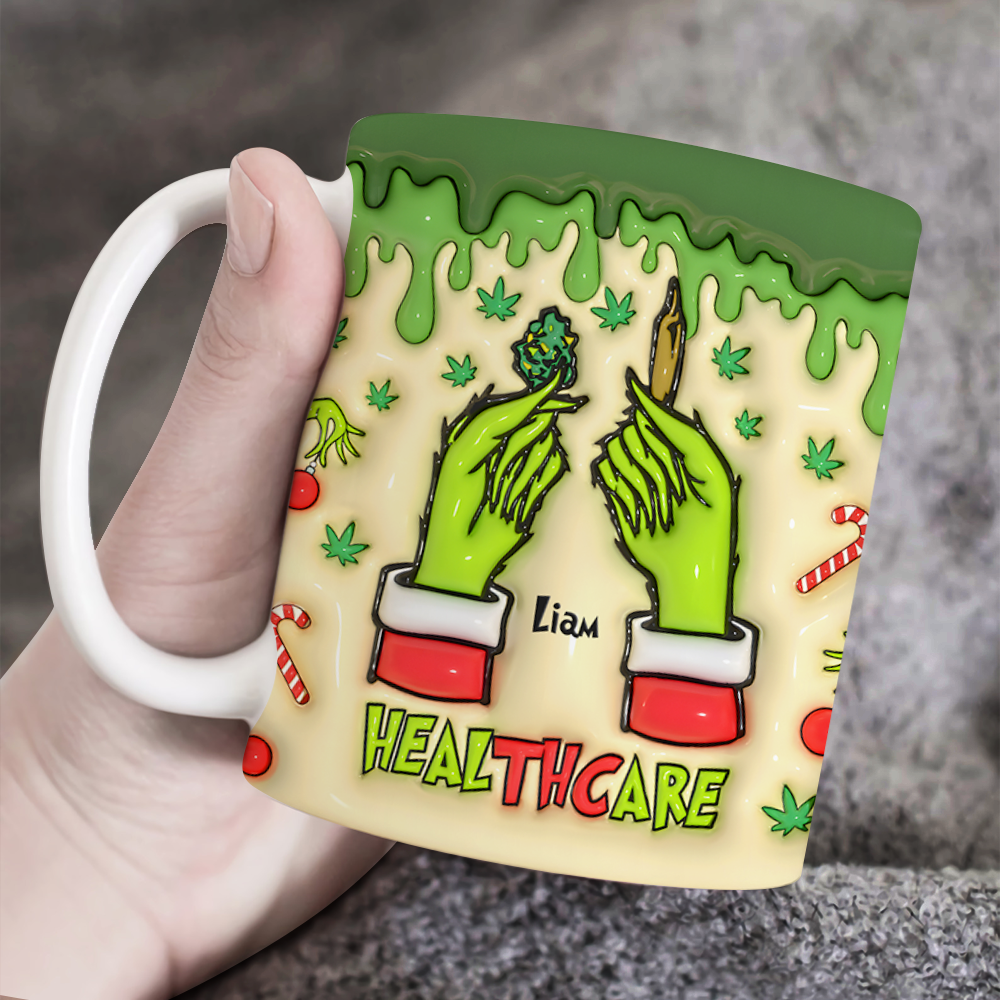 Custom Healthcare Coffee Mug for Cannabis Enthusiasts