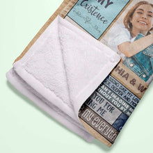Load image into Gallery viewer, Personalized Couple Blanket - You Are My Life Now And Forever Blanket PopCulturePrints
