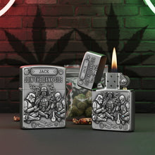 Load image into Gallery viewer, Join the Dank Side - Custom Smoking Galaxy Troop Lighter - Perfect Gift for Stoners and Friends Lighter PopCulturePrints

