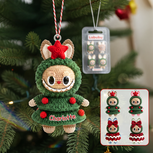 Bring Joy This Christmas with Our Personalized Christmas Tree Acrylic Ornament - Unique Gift for All Your Loved Ones Ornament PopCulturePrints