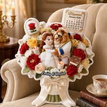 Load image into Gallery viewer, Happily Married Couple Pillow - A Personalized Touch to Celebrate Love
