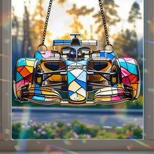 Load image into Gallery viewer, Embrace Your Speed: Master The Speed Suncatcher Ornament - Personalized Gift for Auto Racing Fans Ornament PopCulturePrints
