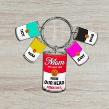 Load image into Gallery viewer, Mom, We Love You! Personalized Keychain - Unique Gift for Mom, Grandma, and Loved Ones Keychains PopCulturePrints
