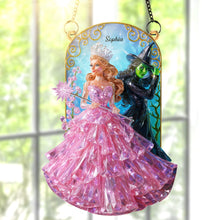 Load image into Gallery viewer, Enchanting Dark Magic Glow Suncatcher - Personalized Gift for Magical Soul Ornament PopCulturePrints
