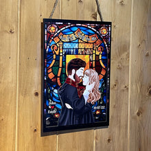 Load image into Gallery viewer, Personalized Magical Couple Wood Sign Wood Sign PopCulturePrints
