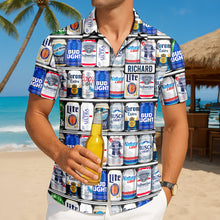 Load image into Gallery viewer, Cheers to Fun: Funny Drink Can Hawaiian Shirt - Personalized Gifts for Drinking Lovers Hawaiian Shirts PopCulturePrints

