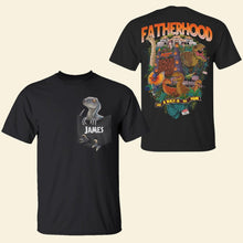 Load image into Gallery viewer, Personalized Fatherhood Park Adventure T-Shirt
