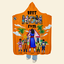 Load image into Gallery viewer, Dragon Heroes Personalized Hoodie Blanket for Moms Blanket PopCulturePrints
