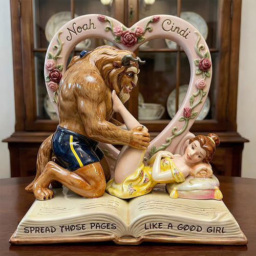 Spread Those Pages - Funny Fairytale Acrylic Plaque | Personalized Gift for Couples Shaped Plaques PopCulturePrints