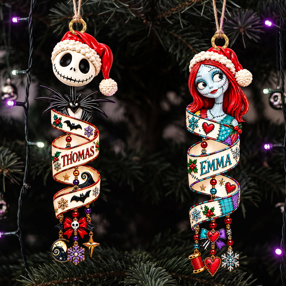 Spooky Festive Magic Acrylic Ornament - Personalized Gifts 03TYTA071026 Ornament PopCulturePrints