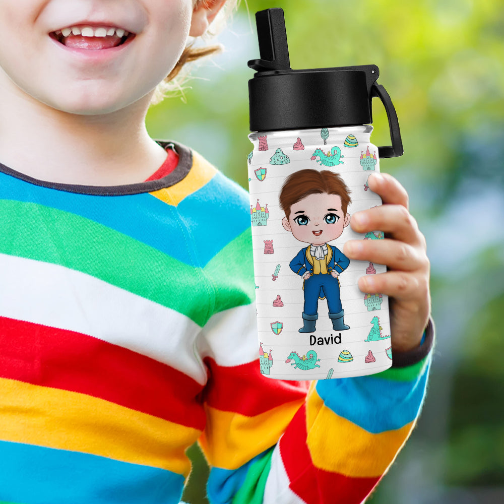 Personalized Kids Tumbler - Empowering Affirmations Design Kid Tumbler PopCulturePrints
