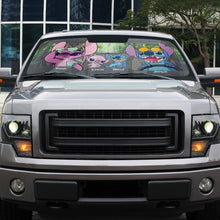 Load image into Gallery viewer, Custom Family Cartoon Windshield Sunshade Doormat PopCulturePrints
